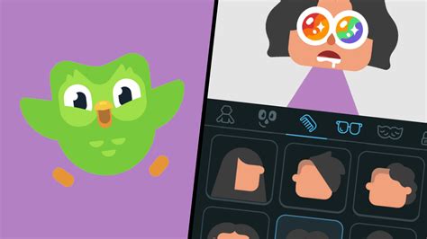 duolingo avatars|More.